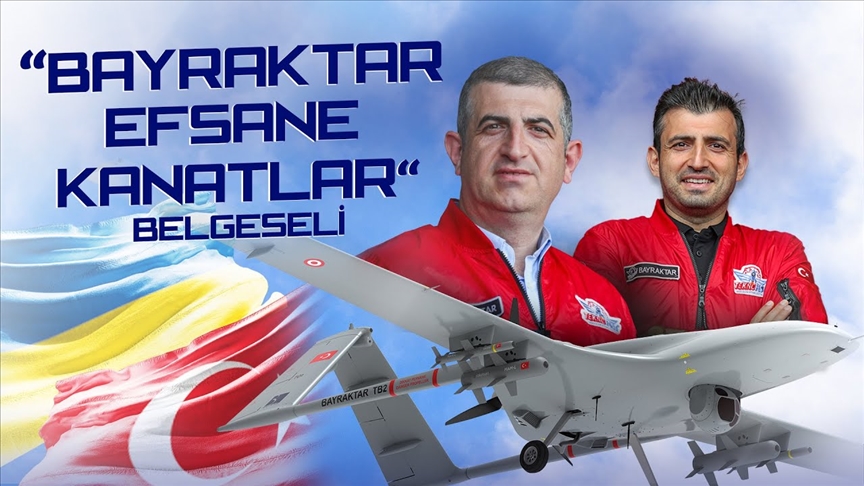 Ukrayna televizyon kanalı "Bayraktar Efsane Kanatlar" belgeseli hazırladı