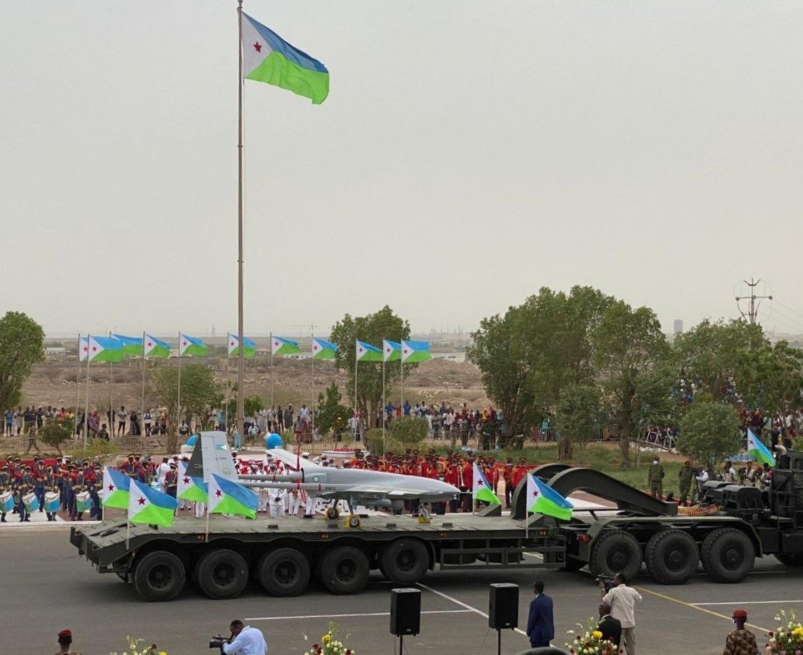 Turkey’s Bayraktar TB2 spotted in military parade in Djibouti