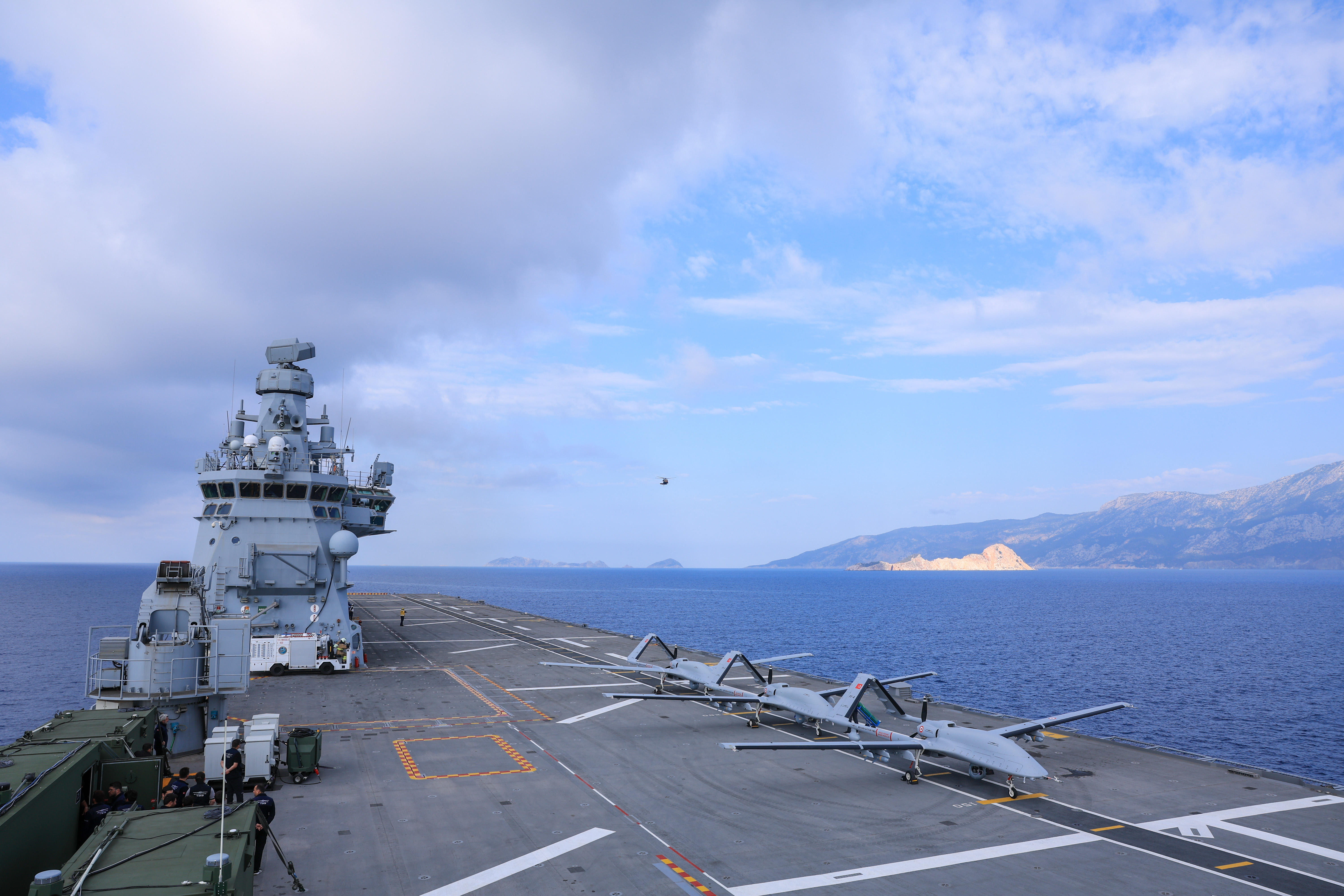 BULL’S EYE FROM BAYRAKTAR TB3 AT SEAWOLF EXERCISE