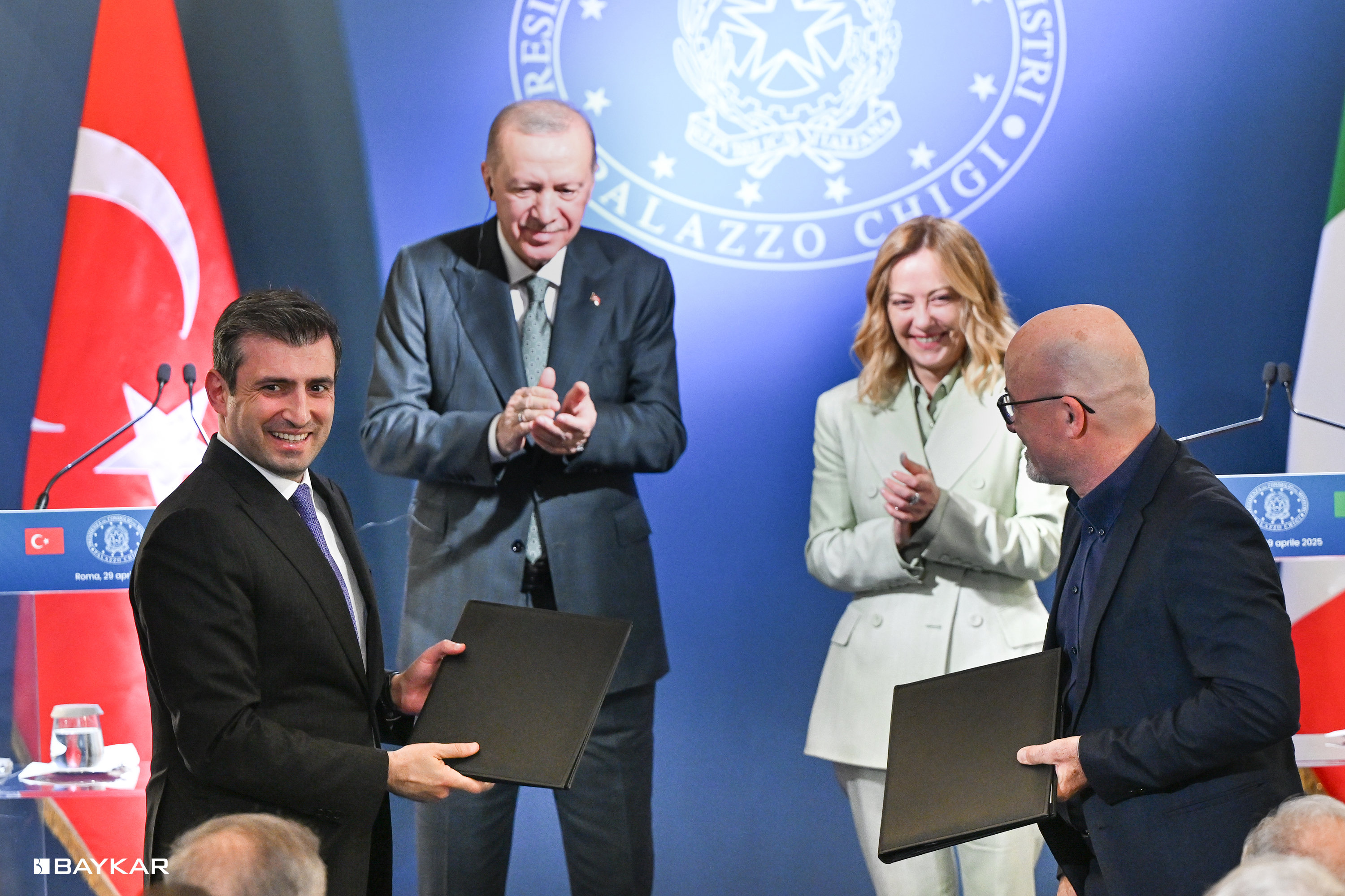 BAYKAR AND LEONARDO PARTNERSHIP OFFICIALLY EXCHANGED AT THE TÜRKİYE-ITALY INTERGOVERNMENTAL SUMMIT