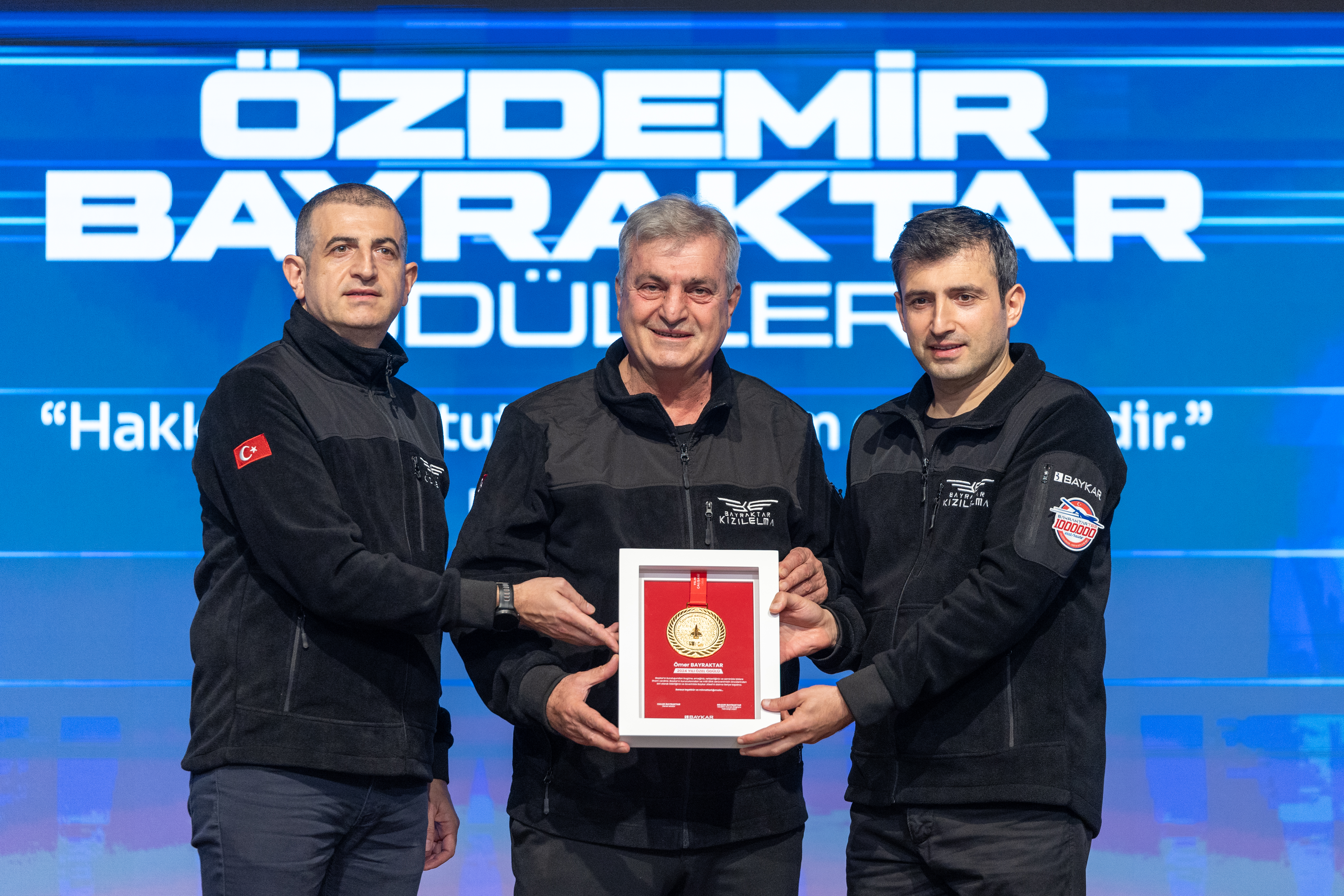 ÖZDEMİR BAYRAKTAR AWARDS HAVE BEEN PRESENTED