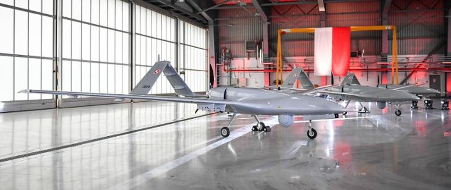 The first sets of Bayraktar drones were delivered to the Mirosławiec Base