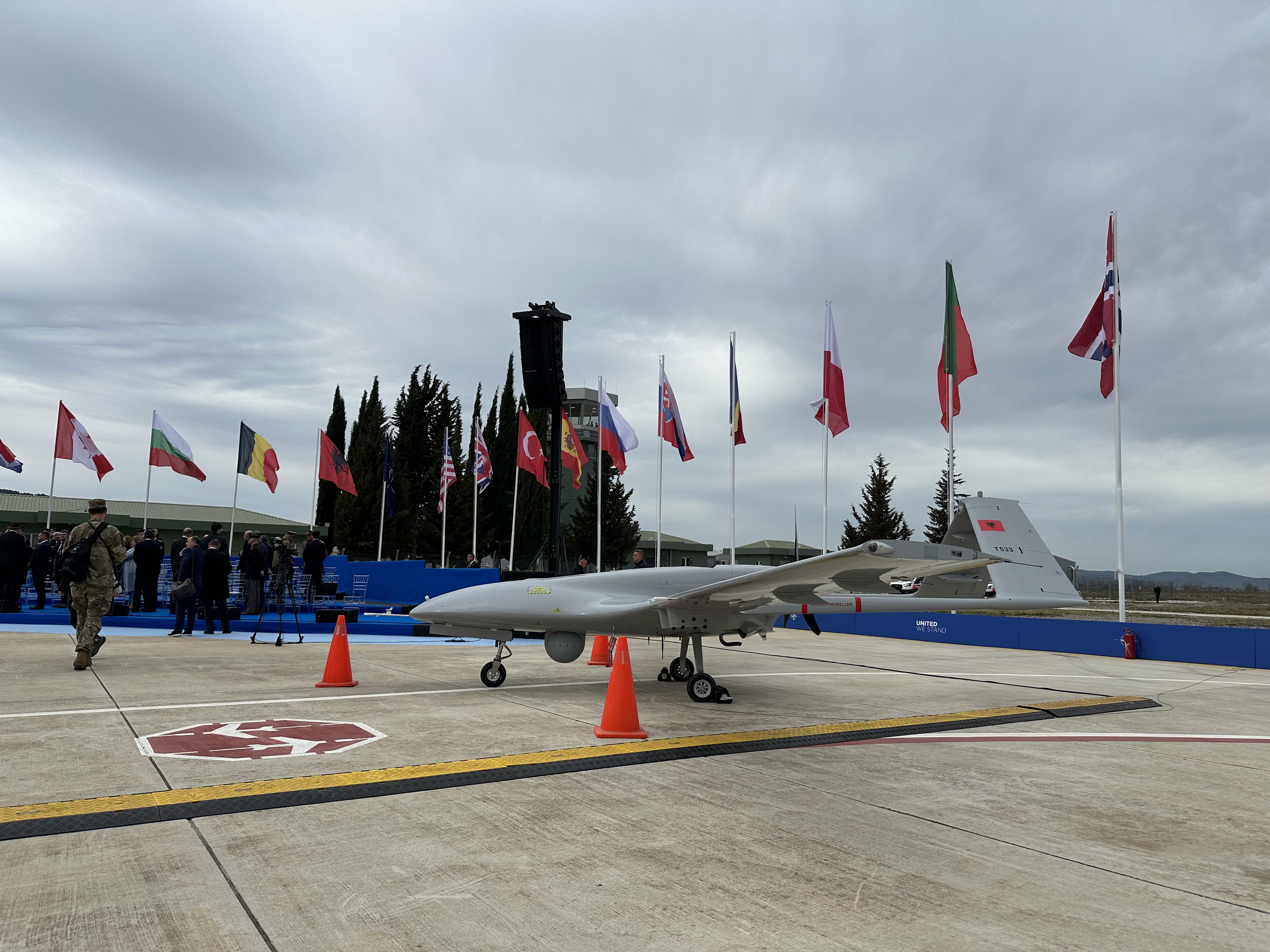 Bayraktar TB2 SİHA'lar Arnavutluk ordusunun envanterine girdi