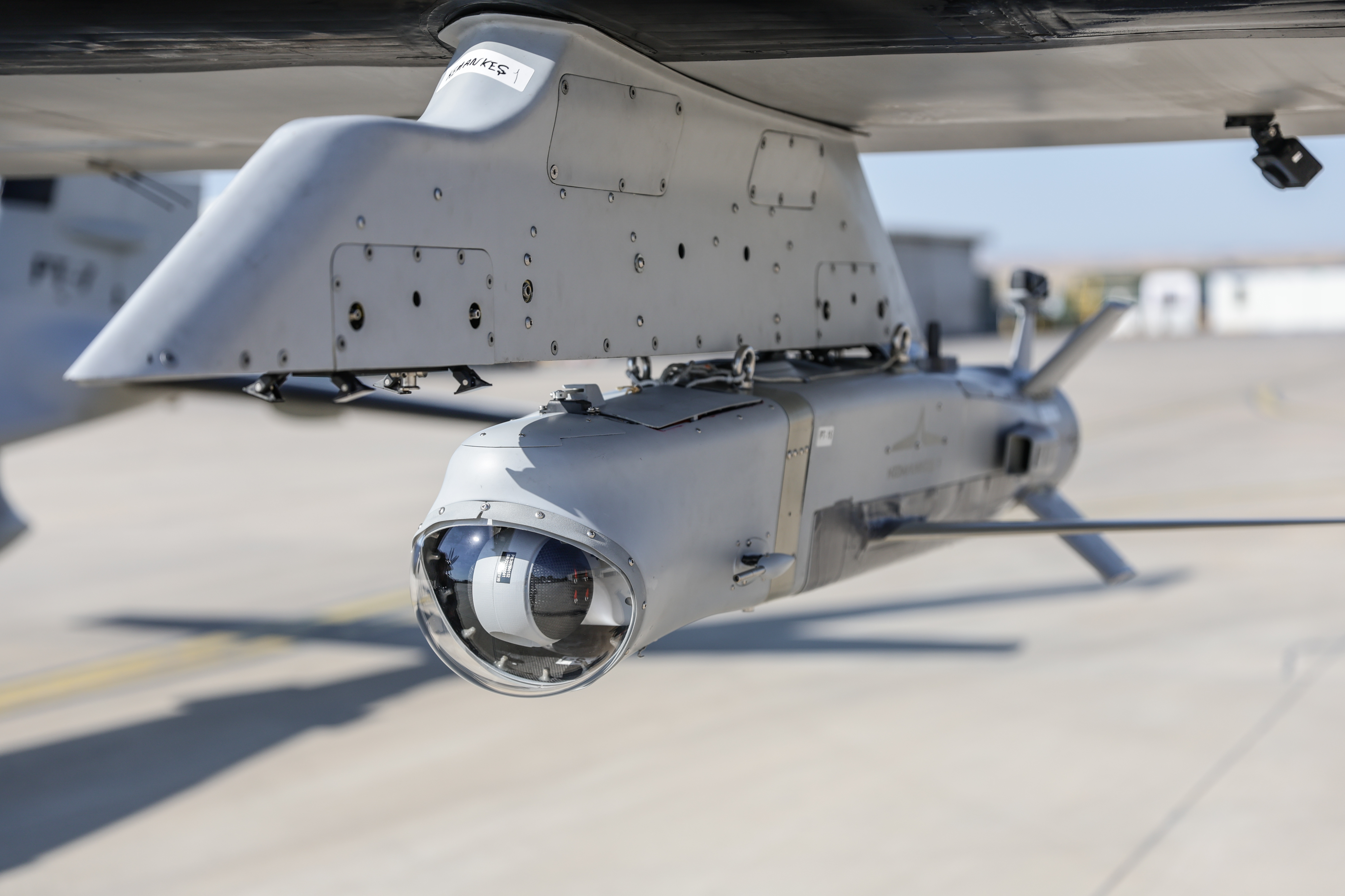 KEMANKEŞ 1 FIRED FROM BAYRAKTAR AKINCI SCORES DIRECT HITS ON AIRBORNE TARGETS