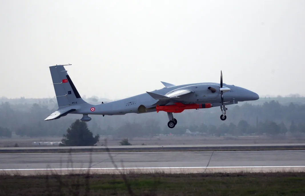 Türkiye launches cruise missile from drone